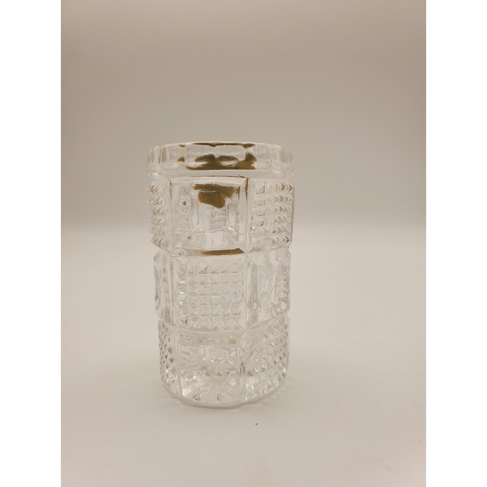 # 285 Vintage West German 24% Lead Crystal Toothpick Holder